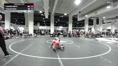 45 lbs Cons. Round 5 - Carter Smith, Burnett Trained Wrestling vs Thales Silva, Izzy Style Wrestling