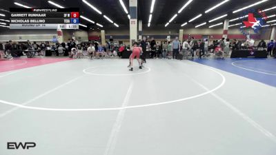 113 lbs Round Of 16 - Garrett Runhaar, 3F Wrestling vs Nicholas Bellino, Texas