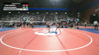 145 lbs Champ. Round 1 - Cara Andrews, Star Valley vs Haylee Blomberg, Campbell County