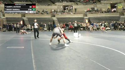 133 Championship Bracket Cons. Round 5 - Darryl Jackson, Simley vs Brody Randall, Watertown