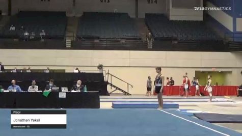 Jonathan Yakel - Floor - 2021 USA Gymnastics Development Program National Championships