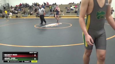 JV-3 lbs Round 5 - Garrett Towers, Urbandale vs Declan Budde, Dubuque Hempstead