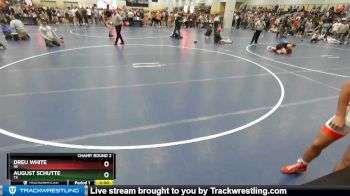 145 lbs Champ. Round 2 - Dreu White, NE vs August Schutte, TX
