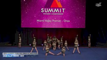 Miami Valley Premier - Onyx [2026 L2 Junior - Flex - D2 - Small A Wild Card] 2026 The D2 Summit