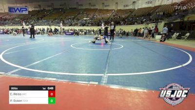 85 lbs Consolation - Carsten Reiss, Keystone Wrestling Club vs Paxton Dyson, Texas Elite Wrestling