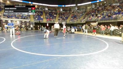 96 lbs Round Of 16 - Evan Restivo, State College vs Max Milia, Liberty