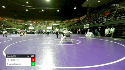 167 lbs Round Of 32 - Jackson Naven, Frontier vs Talan Lamattina, Liberty (Mad)