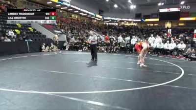 190 lbs Quarterfinal - Asa Hemsted, Carlisle vs Zander Wedemeier, Waverly-Shell Rock