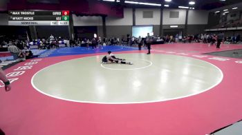 150 lbs Semifinal - Max Trostle, Amarillo Caprock vs Wyatt Hicks, Azle