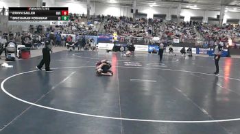 AA 106 lbs Champ. Round 1 - Ethyn Saller, Riverdale High School vs Sricharan Kosanam, Collierville High School