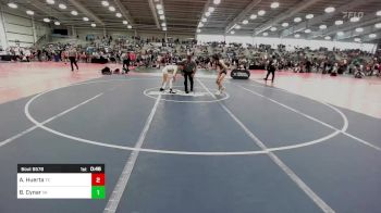 106 lbs Consi Of 32 #2 - Andrew Huerta, TX vs Brandon Cynar, VA