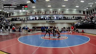 150 lbs 2nd Wrestleback (16 Team) - Bentley Highsmith, Brantley County HS vs Raphiel Wright, Dublin