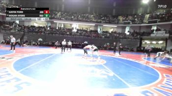 126-2A Champ. Round 1 - Justin Ford, Jordan vs Hogan Ayers, Franklin County