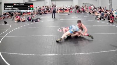 132 lbs Round 2 (6 Team) - CJ Caines, Mat Assassins vs Braydon Powell, The Factory