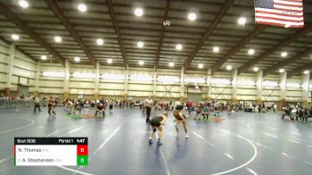 120 lbs Champ. Round 2 - Andelynn Stephensen, JWC vs Nadia Thomas, Sons Of Atlas