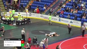 140 lbs Quarterfinal - Max Furman- III, Montgomery vs Klint Miller, Elco