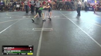 83 lbs Round 2 - Liam Ditello, CDZ Athletics vs Peyton Weidemeyer, Clear Fork Elite