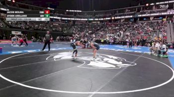 120-3A Quarterfinal - Jacob Molina, Fort Morgan vs Ayden Arellano, University