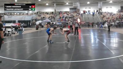 AA 144 lbs Cons. Semi - Trapper Lippincott, Nolensville High School vs Derek Winseman, Dobyns Bennett High School