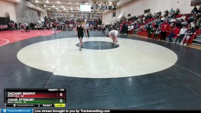 175 lbs Semifinal - Chase Attebury, Rock Canyon vs Zachary Brophy, Smoky Hill