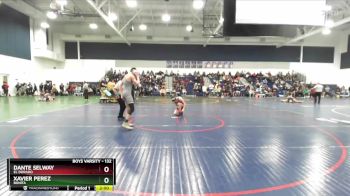 132 lbs Champ. Round 1 - Xavier Perez, Bonita vs Dante Selway, El Dorado