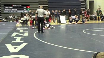 144 lbs Semifinal - Will Casey, Western Dubuque vs Kale Leymaster, Xavier, Cedar Rapids