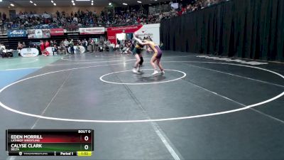 145G Champ. Round 1 - Calyse Clark, Delta vs Eden Morrill, Lathrop Wrestling