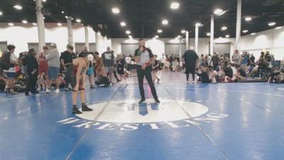 110 lbs Rr Rnd 5 - Lucas Turner, Mat Assassins White - BK8E vs Ryder Ascherl, Revival Black - BK8E