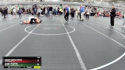 210 lbs Placement (4 Team) - Gabe Martin, Revival Uprising Black vs Adam Sepulveda, Iron Horse