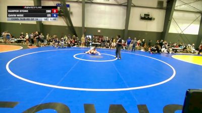144 lbs Cons. Sub-rd Of 16 - Harper Stone, 208 Badgers Wrestling Club vs Gavin Wise, Legacy Elite