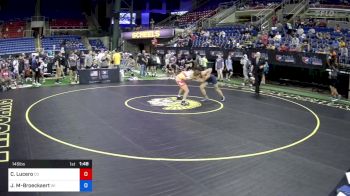 145 lbs Cons 32 #1 - Colton Lucero, Colorado vs Jd Minder-Broeckaert, Wisconsin