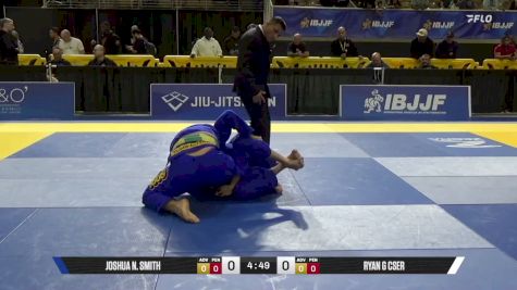 Joshua N. Smith vs Ryan G Cser 2026 Pan Jiu Jitsu IBJJF Championship
