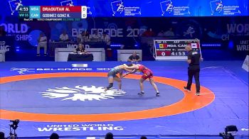 55 kg Final 3-5 - Mariana Dragutan, Moldova vs Karla Lorena Godinez Gonzalez, Canada