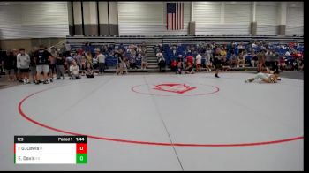 123 lbs Cons. Round 8 - Gavin Lewis, Crown Point vs Ethan Davis, Ky Extreme