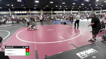 138 lbs Round Of 32 - Josiah Gallegos, Brighton WC vs Michael Williams, Eastvale Elite WC