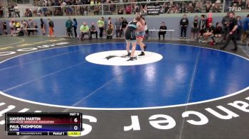 215 lbs Round 1 - Hayden Martin, Avalanche Wrestling Association vs Paul Thompson, Alaska