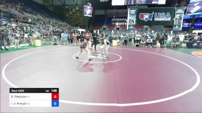 136 lbs Round Of 64 - Sarah Pearson, PA vs Julia Araujo, ND