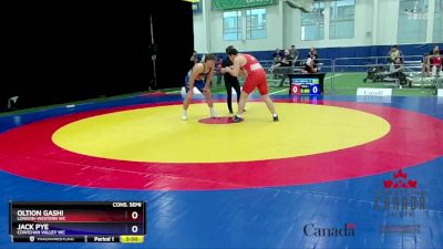 110kg Cons. Semi - Oltion Gashi, London-Western WC vs Jack Pye, Cowichan Valley WC