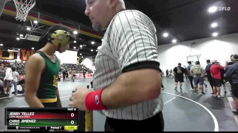 106 lbs Champ. Round 2 - Jerry Tellez, Long Beach Poly vs Chris Jimenez, Downey