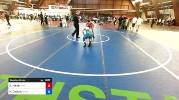 145A lbs Quarterfinal - August Hibler, Apex vs Khizir Dasiyev, France
