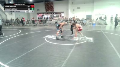 123 lbs Round Of 16 - Drew Wright, Natrona Colts vs Kingston Tran, Reign WC