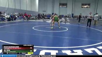 141 lbs Cons. Round 2 - Eli Sims, College At Brockport vs Ryan Burgbacher, State University Of New York At Cortland