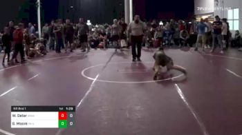 82 lbs Prelims - Will Detar, Kraken vs Grady Moore, PA Alliance