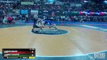 A - 170 lbs Quarterfinal - Landon Bishop, Ronan vs Landen Caplette, Havre