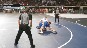 D 1 175 lbs Cons. Round 5 - Charlie Kingrea, St. Paul`s vs Sean Timler, Jesuit