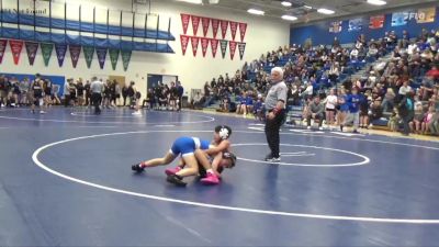 JV-5 lbs Round 1 - Jackson Schrobilsen, Clear Creek-Amana vs Marcos Tomas-Mejia, South Tama County