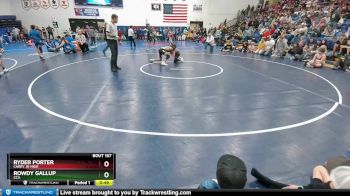 95 lbs Quarterfinal - Rowdy Gallup, CCA vs Ryder Porter, Carey Jr High