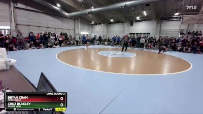 106 lbs Cons. Round 2 - Cruz Blakley, Prairie View vs Bryan Cram, Fort Collins