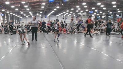 92 lbs Round 3 (4:30pm Friday) - Regan Kinneman, POWA vs Raylynn Robinson, Florida Elite