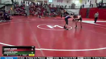138 lbs Champ. Round 1 - Jackson Ruden, Dubuque Hempstead vs Jaxson Morris, Iowa City, Liberty